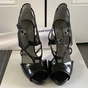 C\'N\'C CoSTUME NATIONAL Graphic Sandal Slipon RARE CNC Costume National | Shoes | Like New Costume National  main image 2